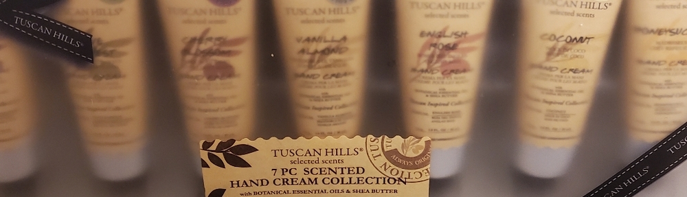 😃 7 pc Tuscan hills scented lotions